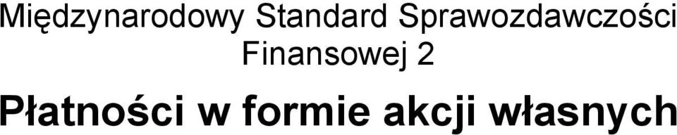 Sprawozdawczości