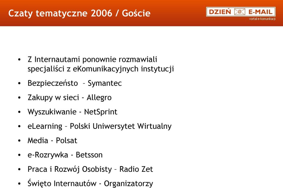 Wyszukiwanie - NetSprint elearning Polski Uniwersytet Wirtualny Media - Polsat