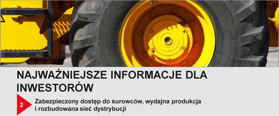 dostęp do surowców, wydajna