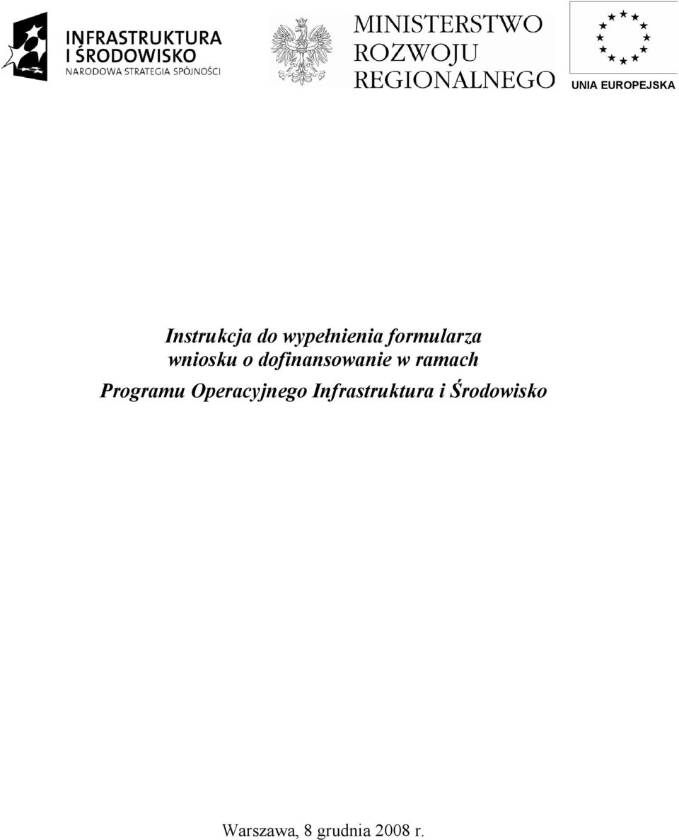dofinansowanie w ramach Programu