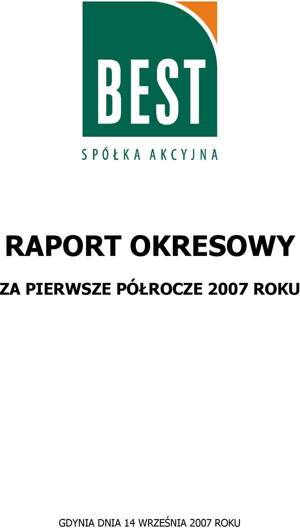 2007 ROKU GDYNIA