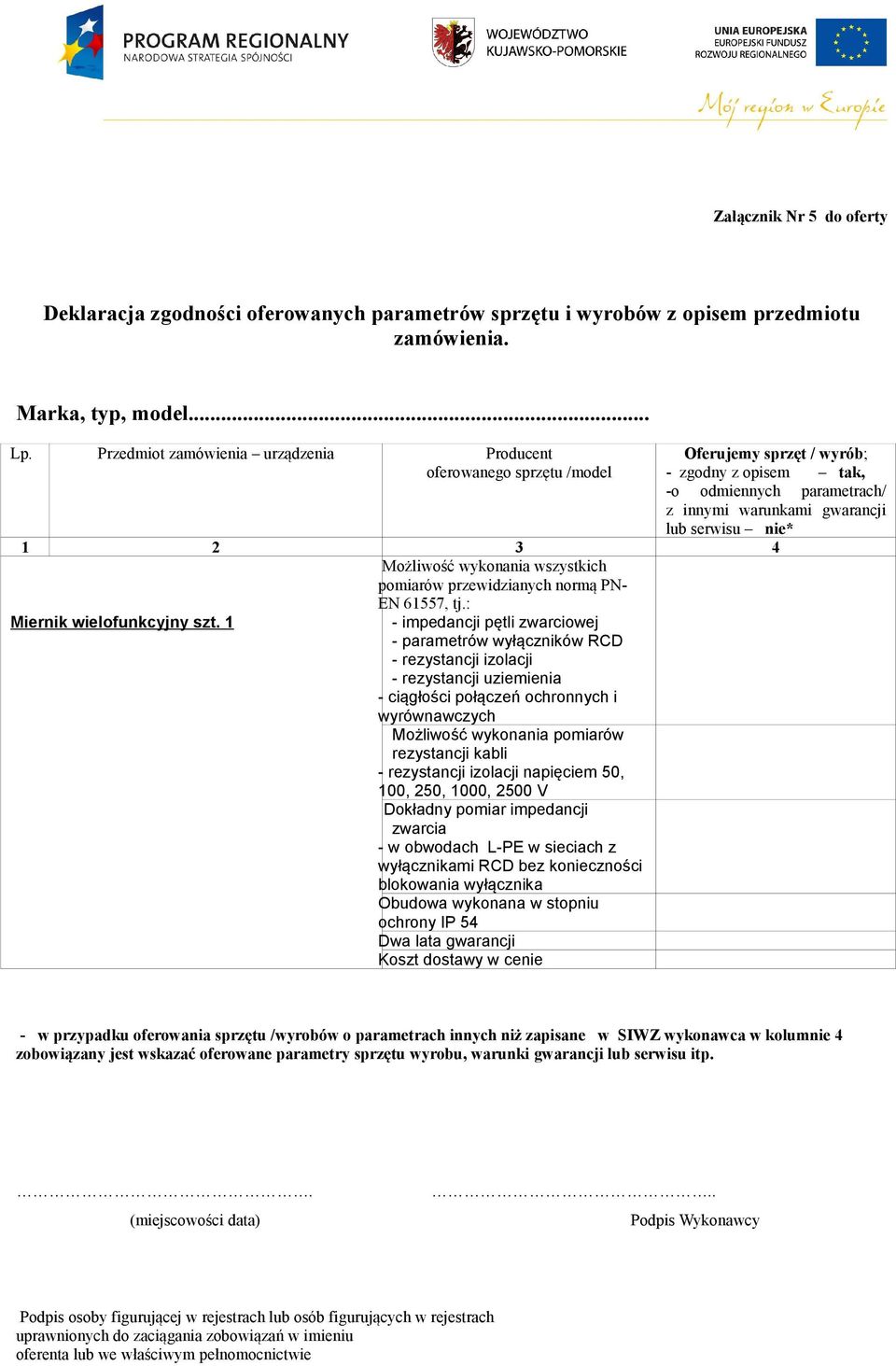wyrównawczych Możliwość wykonania pomiarów rezystancji kabli - rezystancji izolacji napięciem 50, 100, 250, 1000, 2500 V Dokładny pomiar impedancji