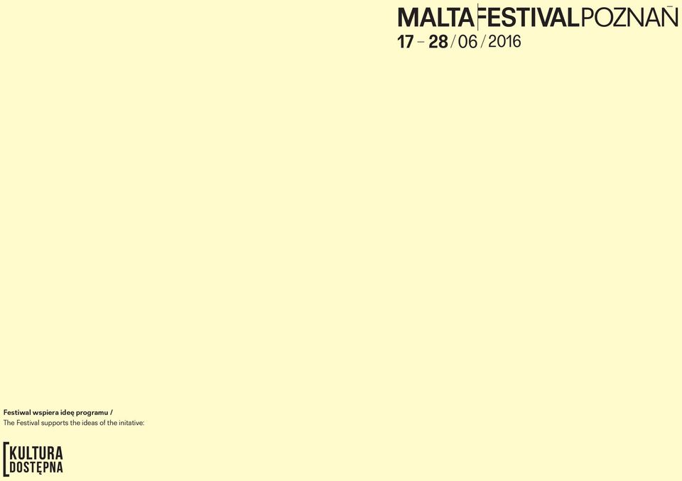 Festival supports