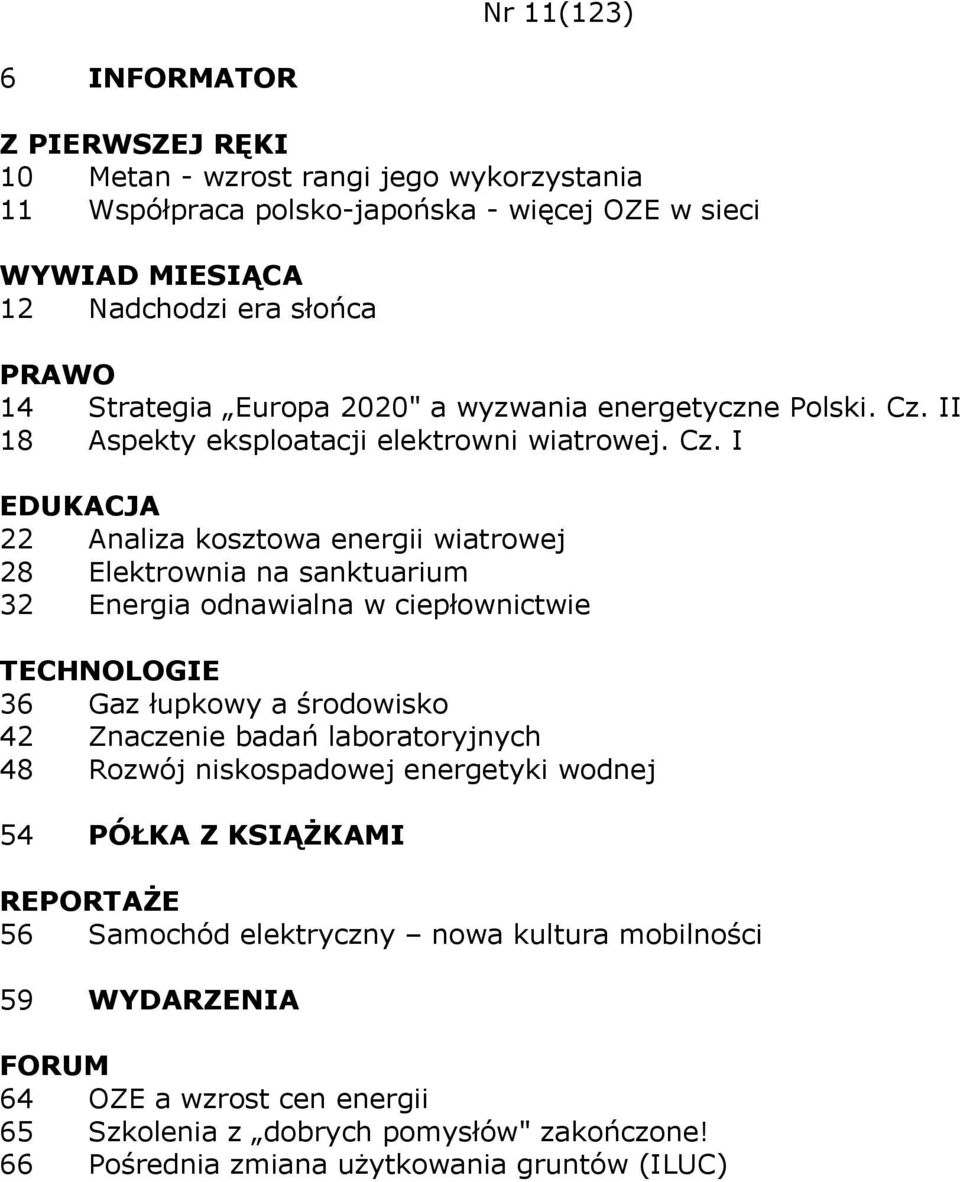 II 18 Aspekty eksploatacji elektrowni wiatrowej. Cz.