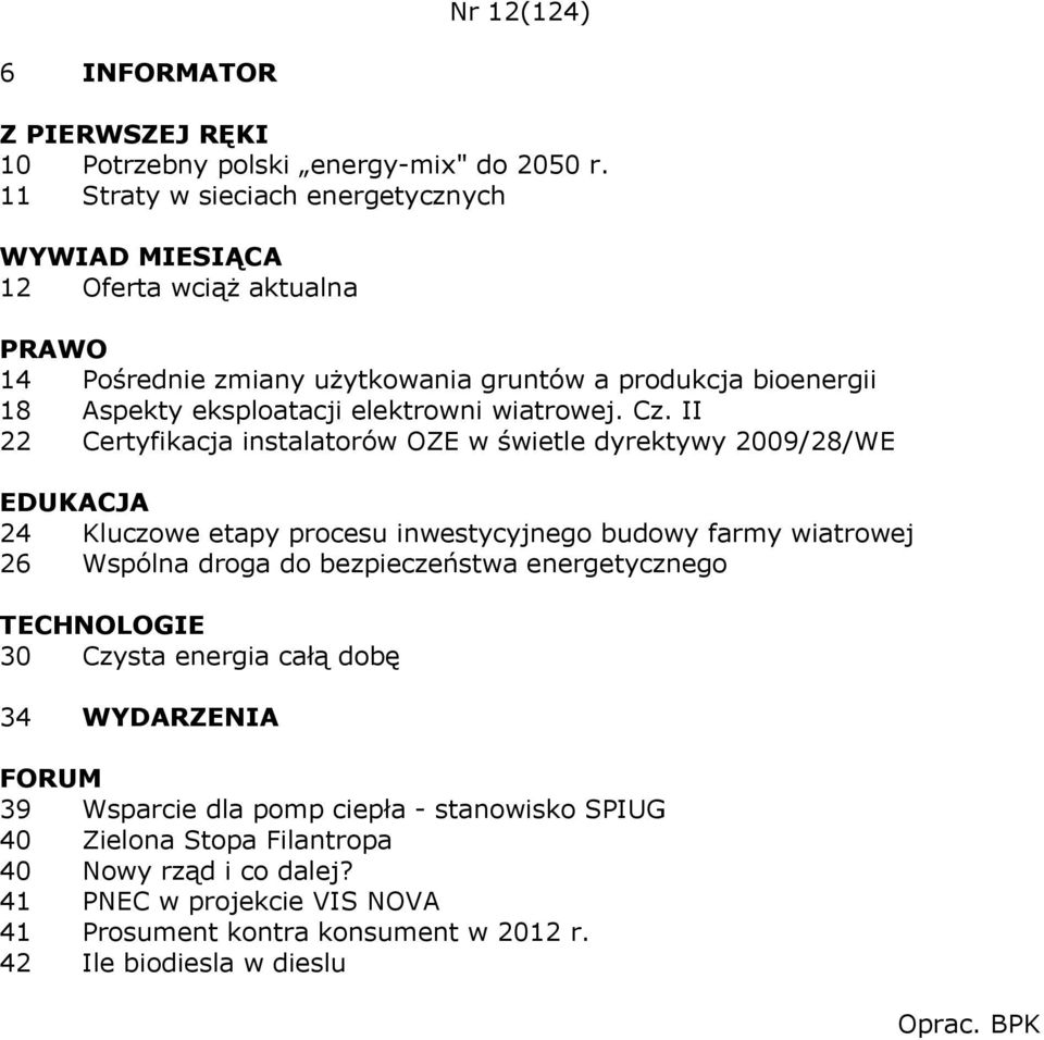 elektrowni wiatrowej. Cz.