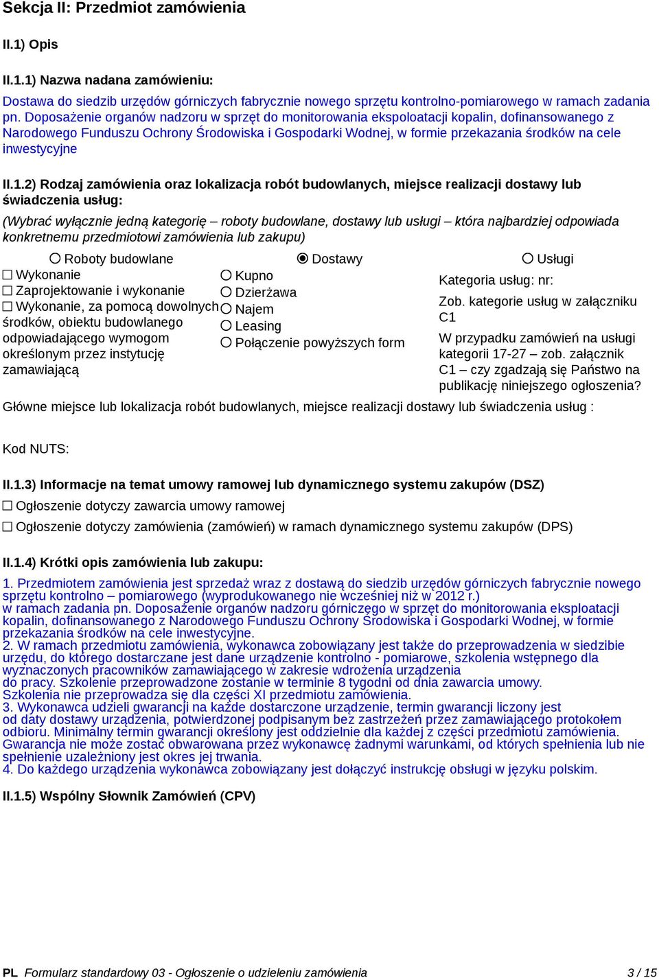 inwestycyjne II.1.