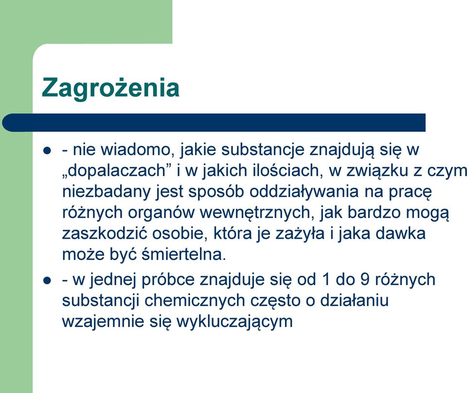 bardzo mogą zaszkodzić osobie, która je zażyła i jaka dawka może być śmiertelna.