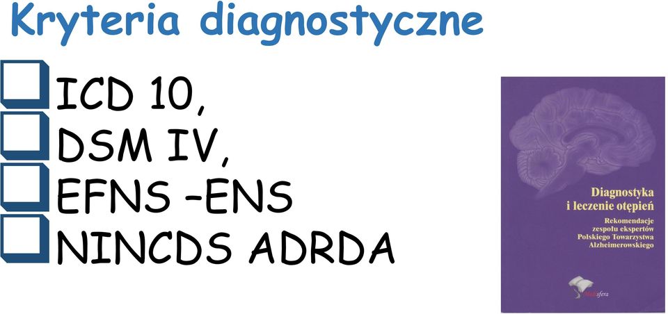 ICD 10, DSM
