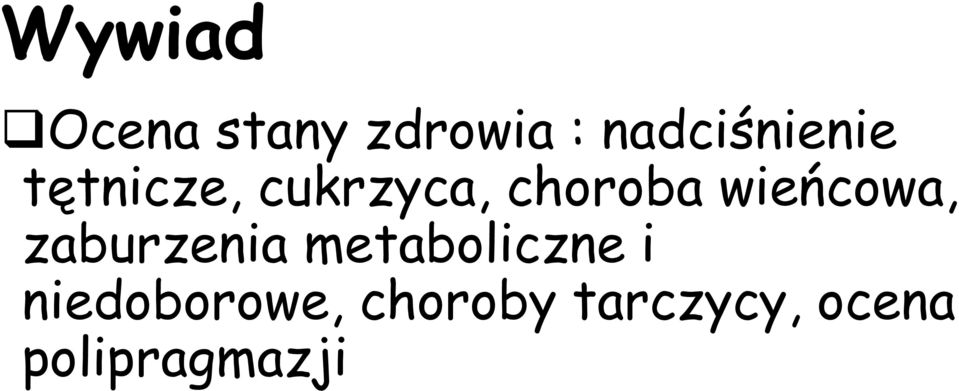 choroba wieńcowa, zaburzenia