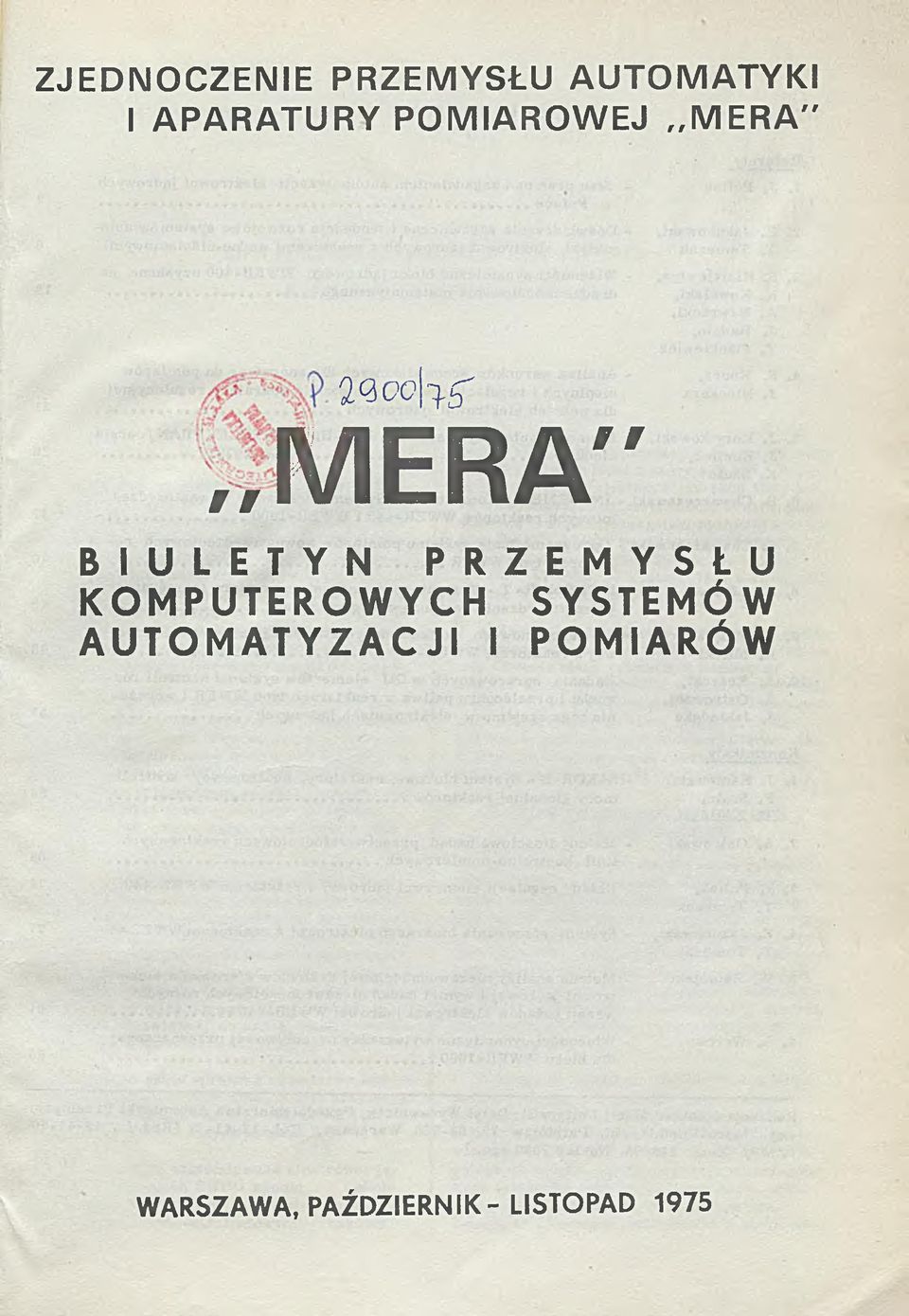 BIULETYN PRZEMYSŁU KOMPUTEROWYCH SYSTEMÓW
