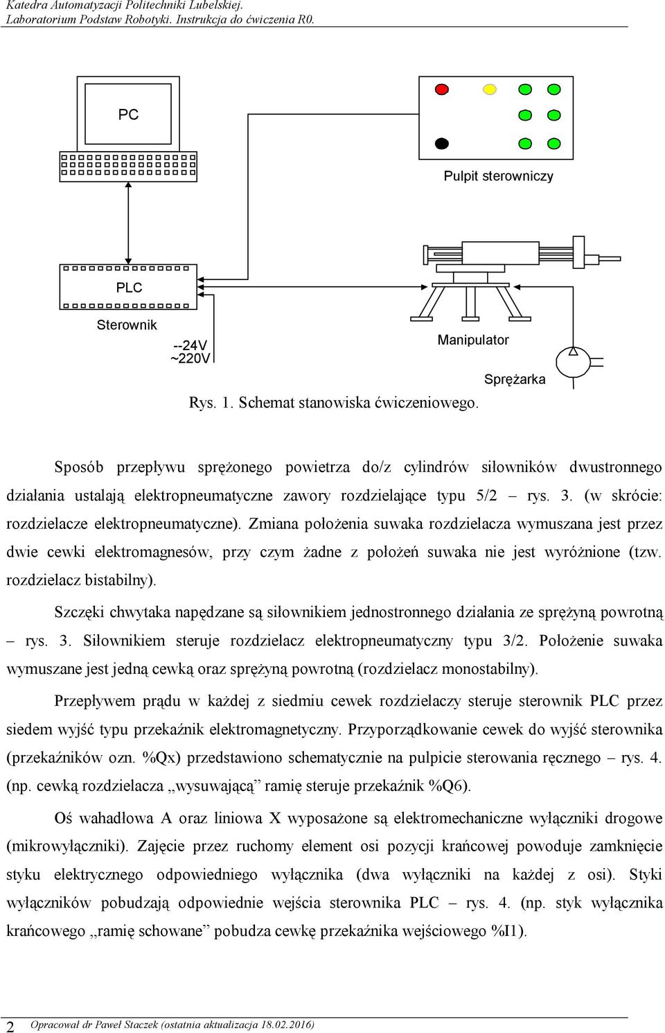 (w skrócie: rozdzielacze elektropneumatyczne). Zmiana położenia suwaka rozdzielacza wymuszana jest przez dwie cewki elektromagnesów, przy czym żadne z położeń suwaka nie jest wyróżnione (tzw.