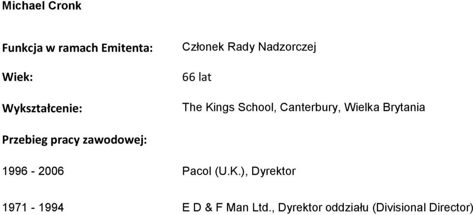 Pacol (U.K.