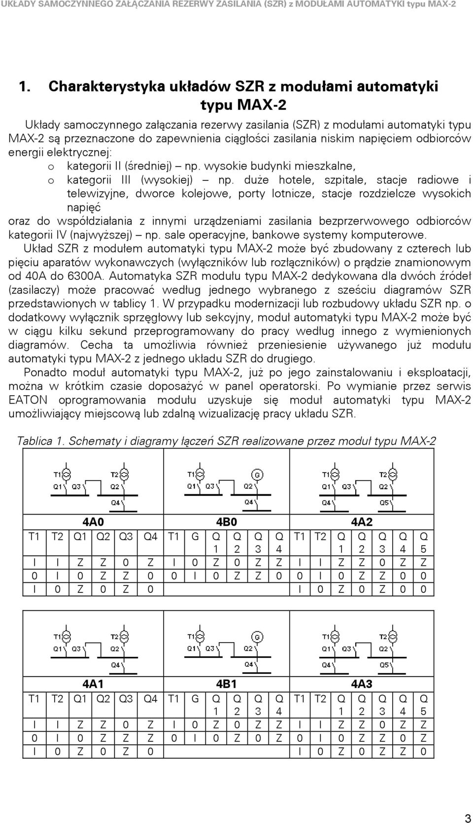 napięciem odbiorców energii elektrycznej: o kategorii II (średniej) np. wysokie budynki mieszkalne, o kategorii III (wysokiej) np.