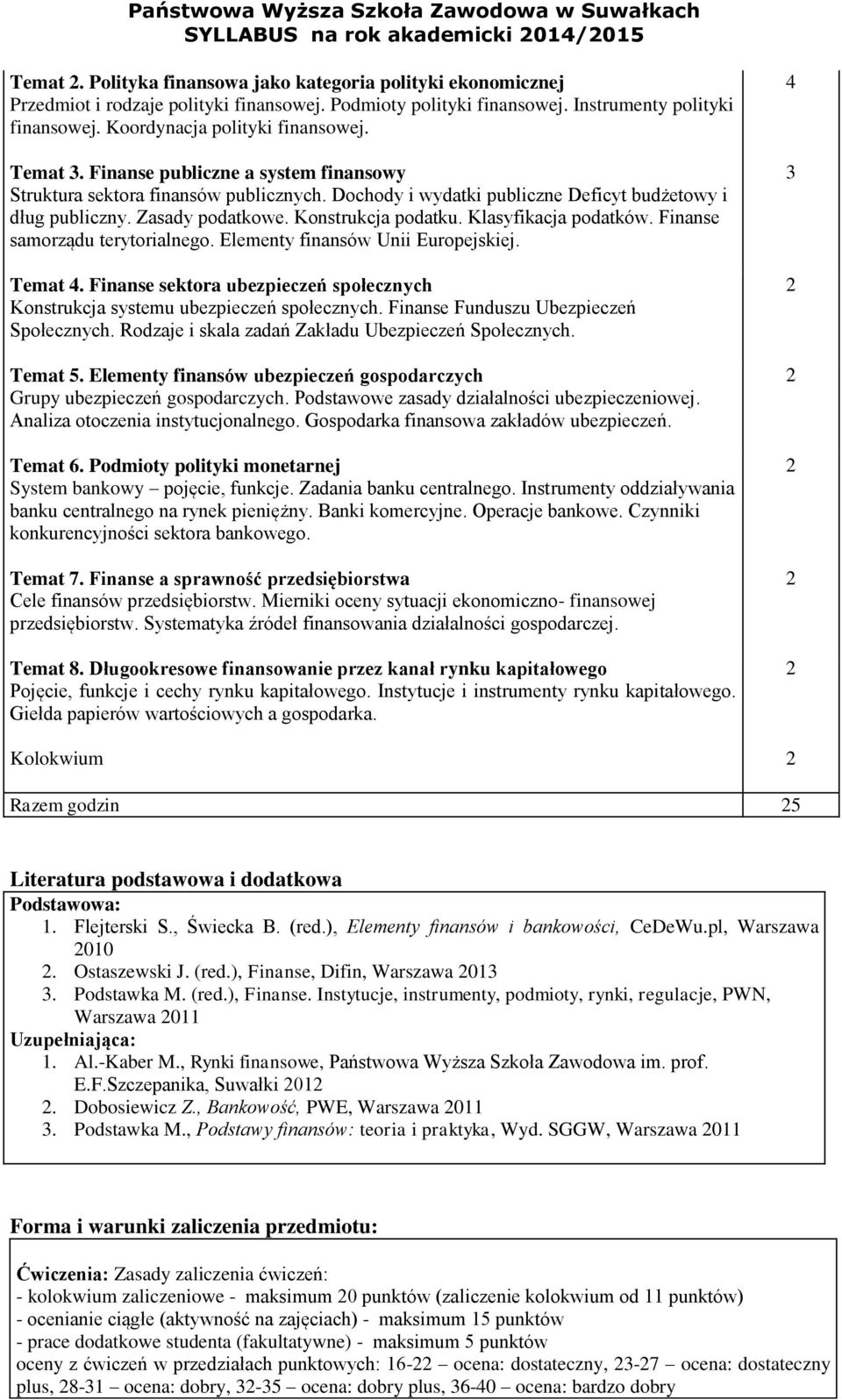 Konstrukcja podatku. Klasyfikacja podatków. Finanse samorządu terytorialnego. Elementy finansów Unii Europejskiej. Temat.