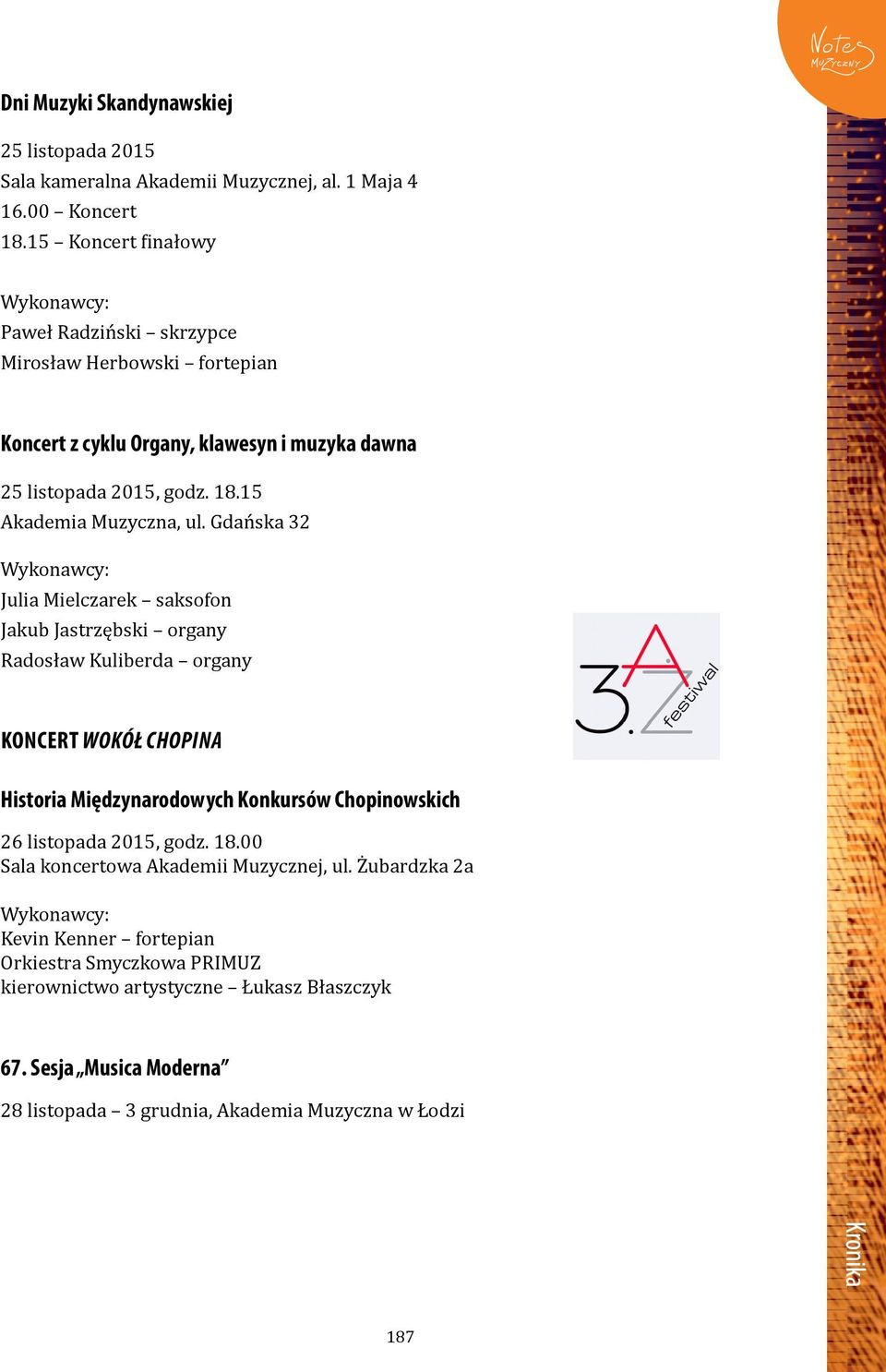 15 Akademia Muzyczna, ul.