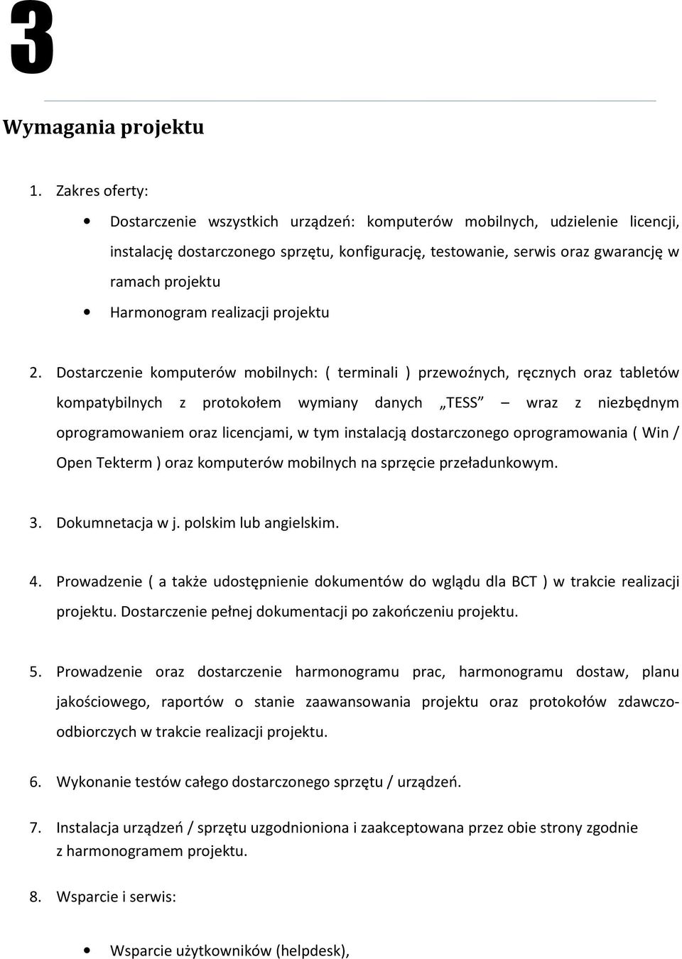 Harmonogram realizacji projektu 2.