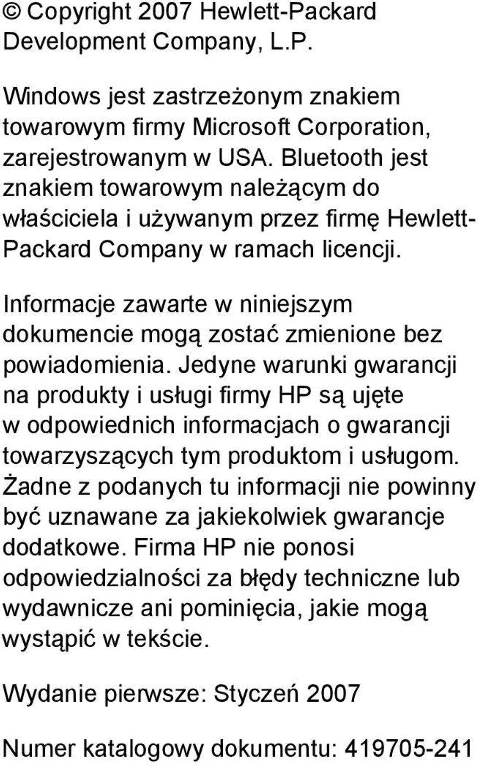 Informacje zawarte w niniejszym dokumencie mogą zostać zmienione bez powiadomienia.