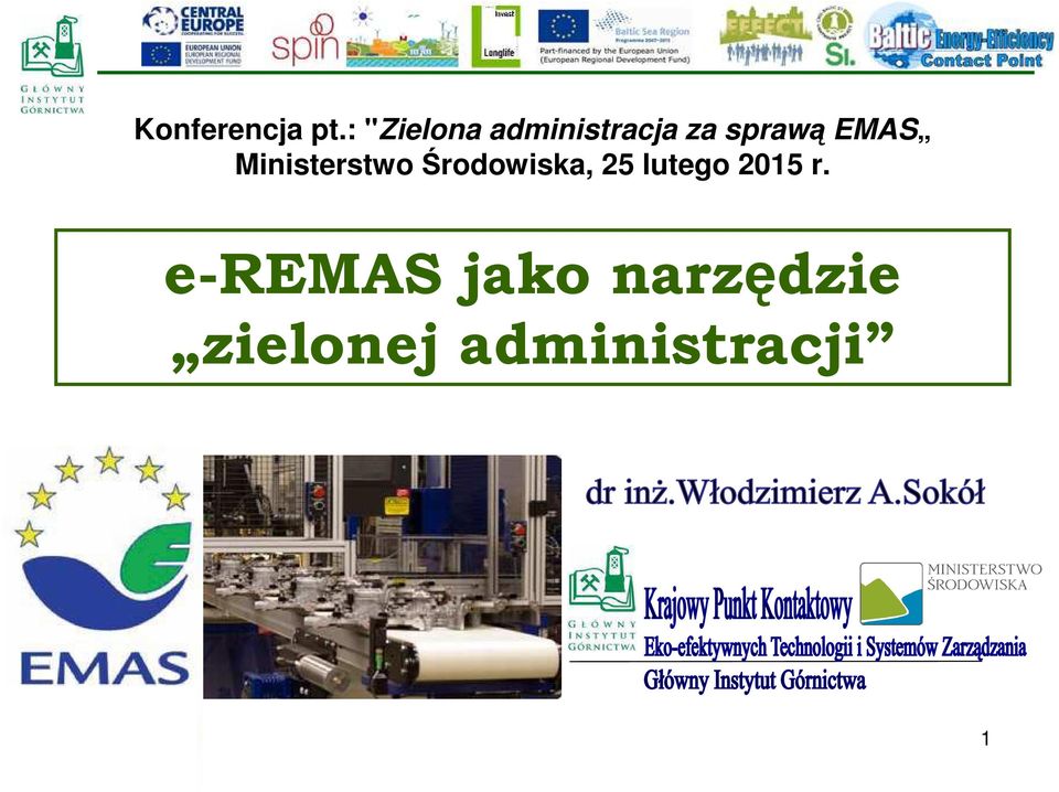 EMAS Ministerstwo Środowiska, 25