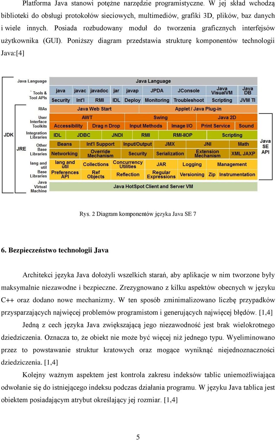 Bezpieczeństwo technologii Java Architekci języka Java dołożyli wszelkich starań, aby aplikacje w nim tworzone były maksymalnie niezawodne i bezpieczne.