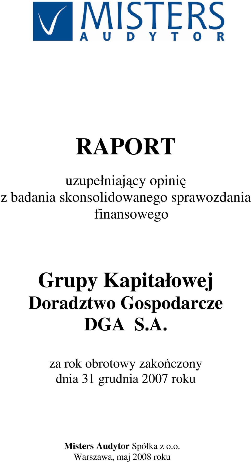 Gospodarcze DGA 