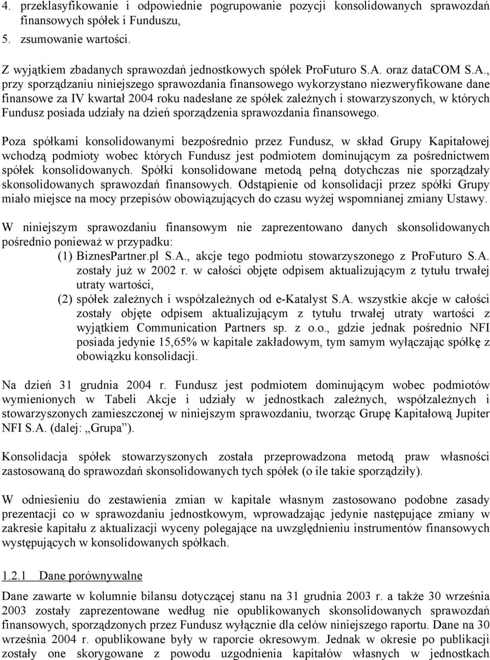 oraz datacom S.A.