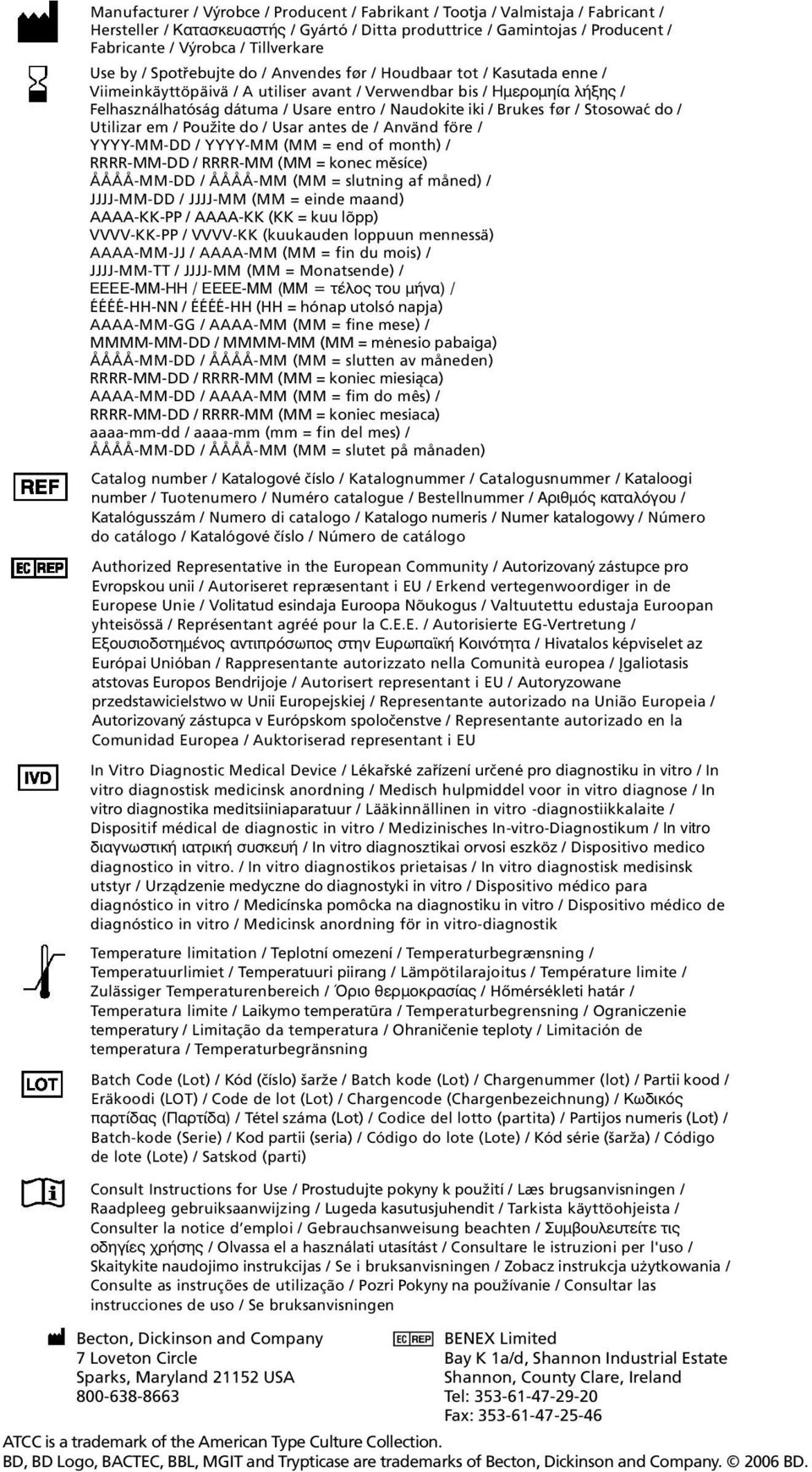 Naudokite iki / Brukes før / Stosowaæ do / Utilizar em / Použite do / Usar antes de / Använd före / YYYY-MM-DD / YYYY-MM (MM = end of month) / RRRR-MM-DD / RRRR-MM (MM = konec mìsíce) ÅÅÅÅ-MM-DD /
