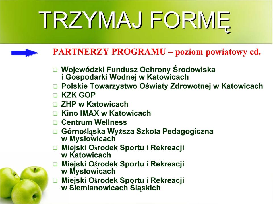 w Katowicach KZK GOP ZHP w Katowicach Kino IMAX w Katowicach Centrum Wellness Górnośląska Wyższa Szkoła