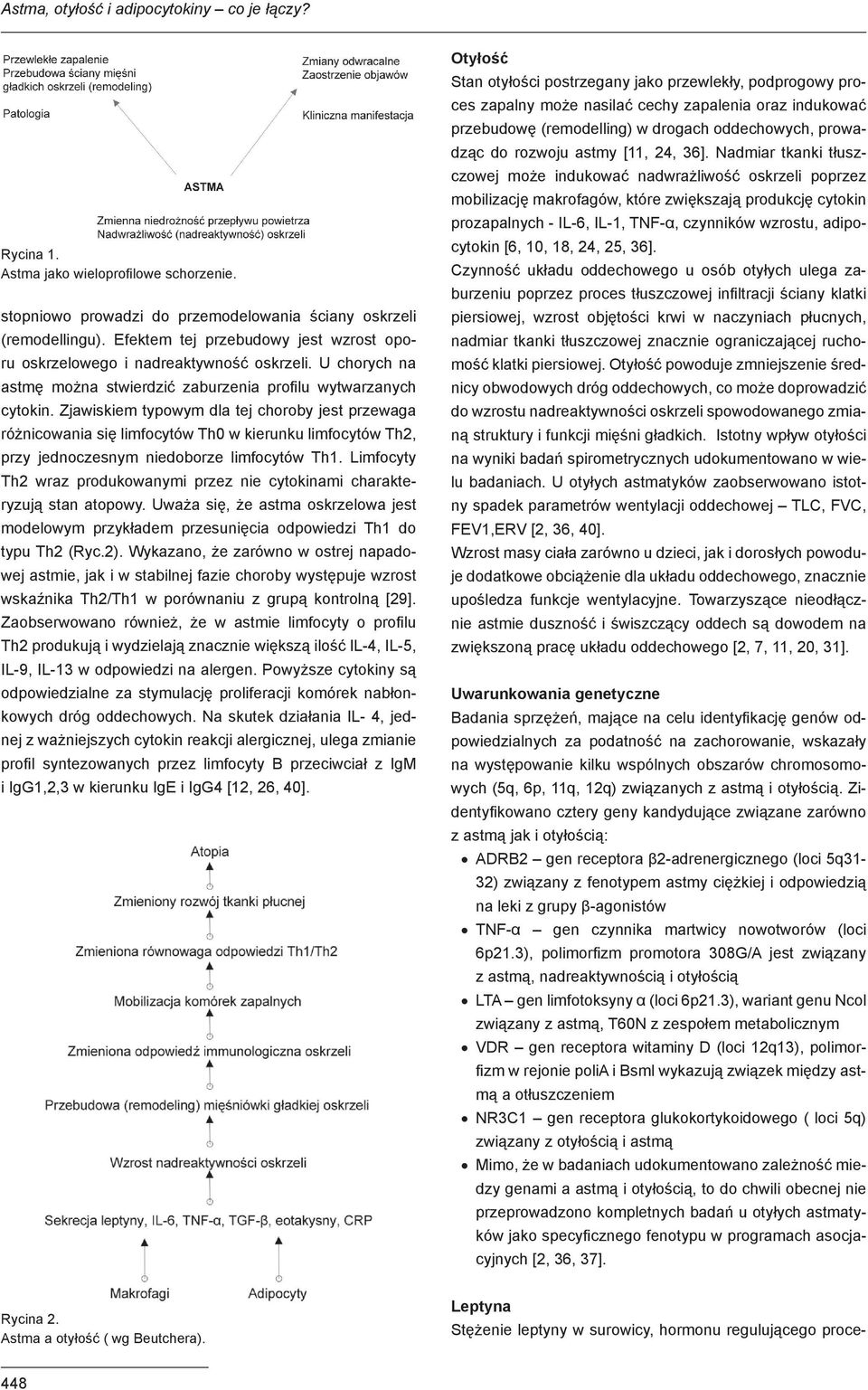 Zjawiskiem typowym dla tej choroby jest przewaga różnicowania się limfocytów Th0 w kierunku limfocytów Th2, przy jednoczesnym niedoborze limfocytów Th1.