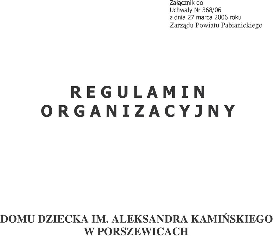 DZIECKA IM.