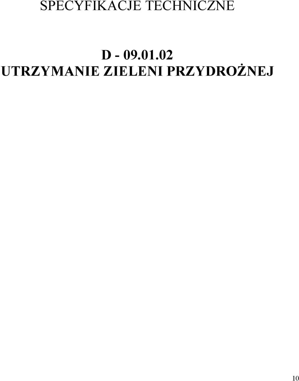 01.02 UTRZYMANIE