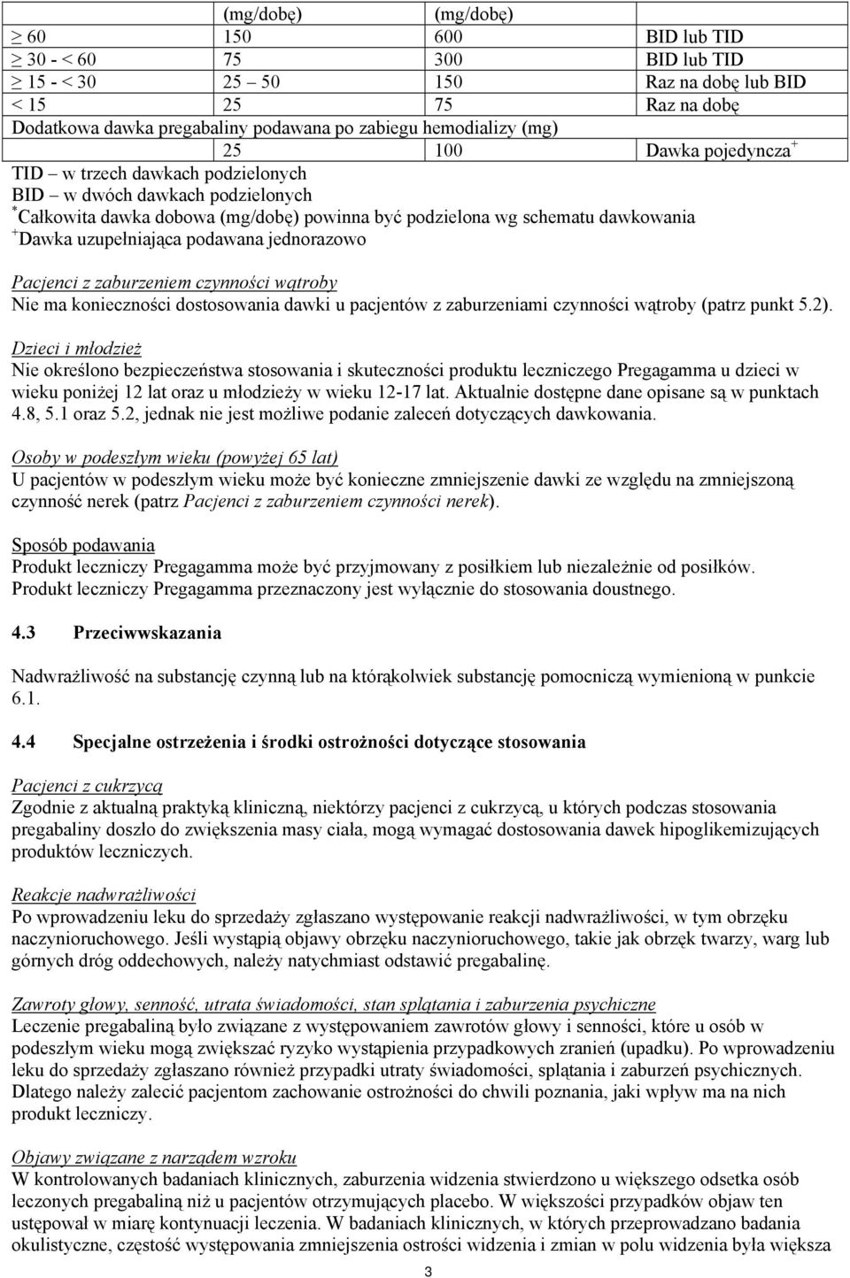 podawana jednorazowo Pacjenci z zaburzeniem czynności wątroby Nie ma konieczności dostosowania dawki u pacjentów z zaburzeniami czynności wątroby (patrz punkt 5.2).