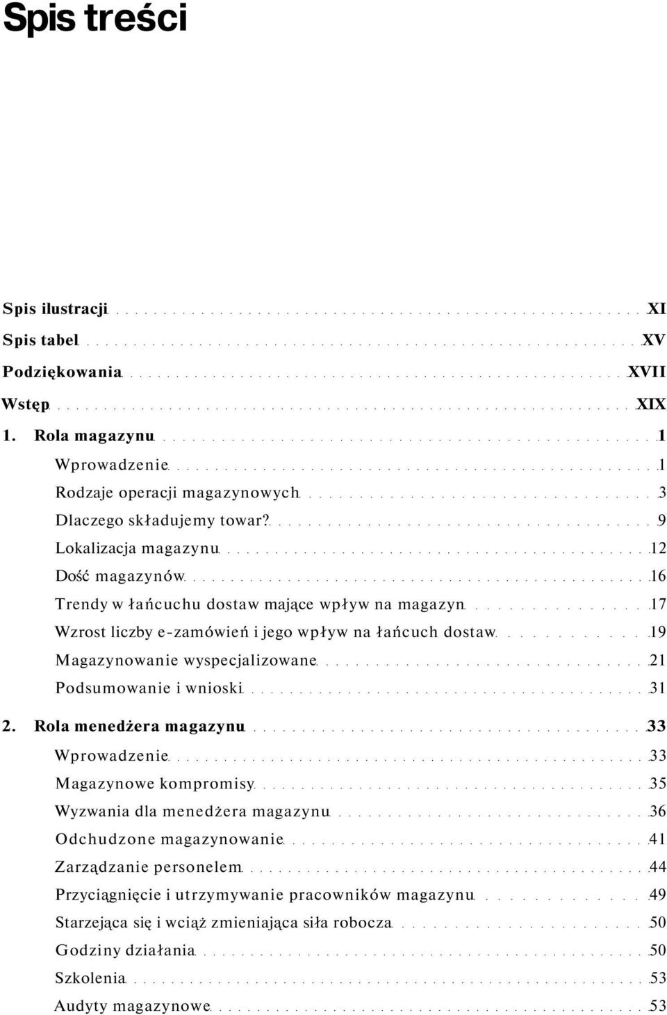 wyspecjalizowane 21 Podsumowanie i wnioski 31 2.