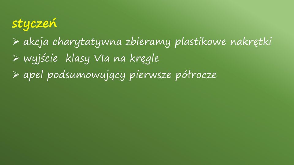 wyjście klasy VIa na kręgle