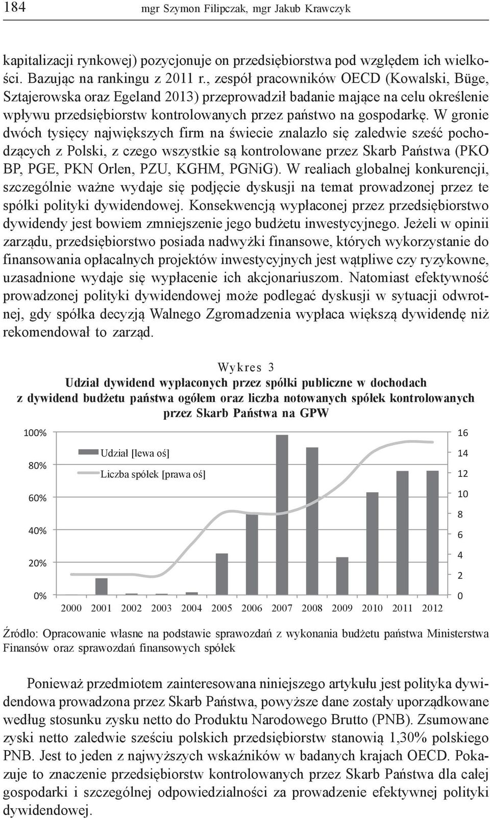 W gronie dwóch tysięcy największych firm na świecie znalazło się zaledwie sześć pochodzących z Polski, z czego wszystkie są kontrolowane przez Skarb Państwa (PKO BP, PGE, PKN Orlen, PZU, KGHM, PGNiG).