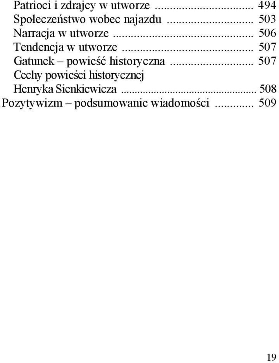 .. 507 Gatunek powieść historyczna.