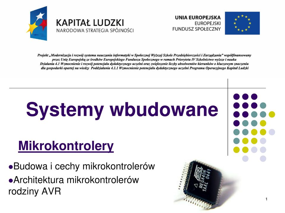 cechy mikrokontrolerów