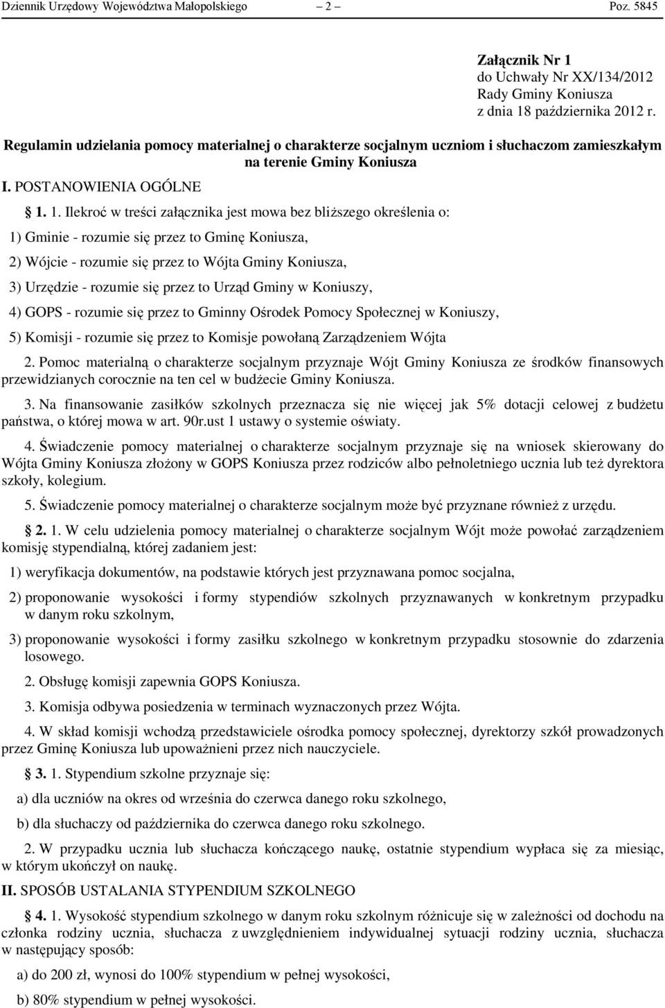 POSTANOWIENIA OGÓLNE 1.