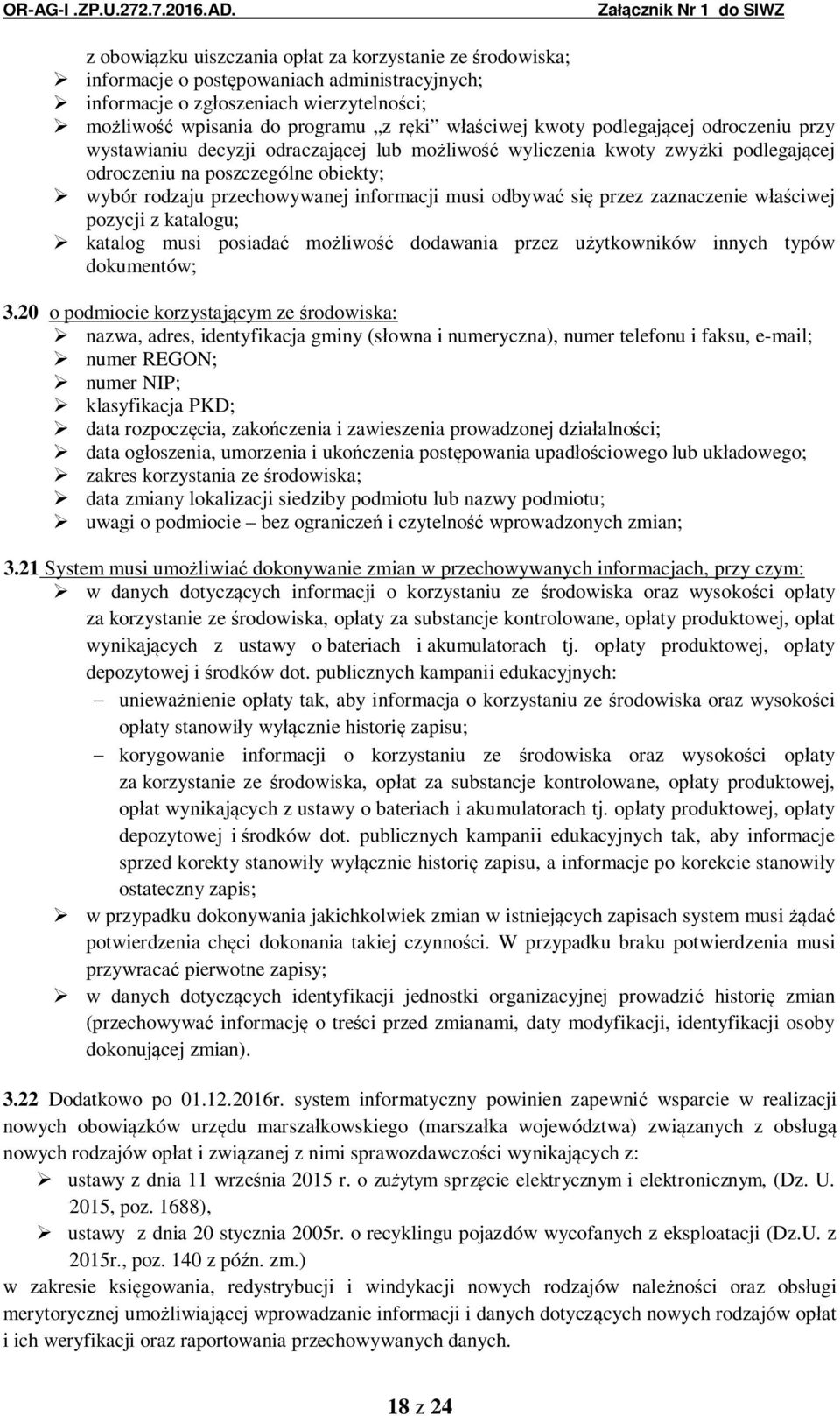 si przez zaznaczenie w ciwej pozycji z katalogu; katalog musi posiada mo liwo dodawania przez u ytkowników innych typów dokumentów; 3.