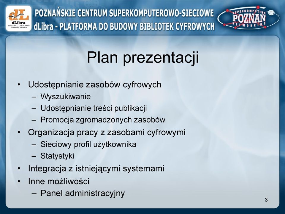 Organizacja pracy z zasobami cyfrowymi Sieciowy profil użytkownika