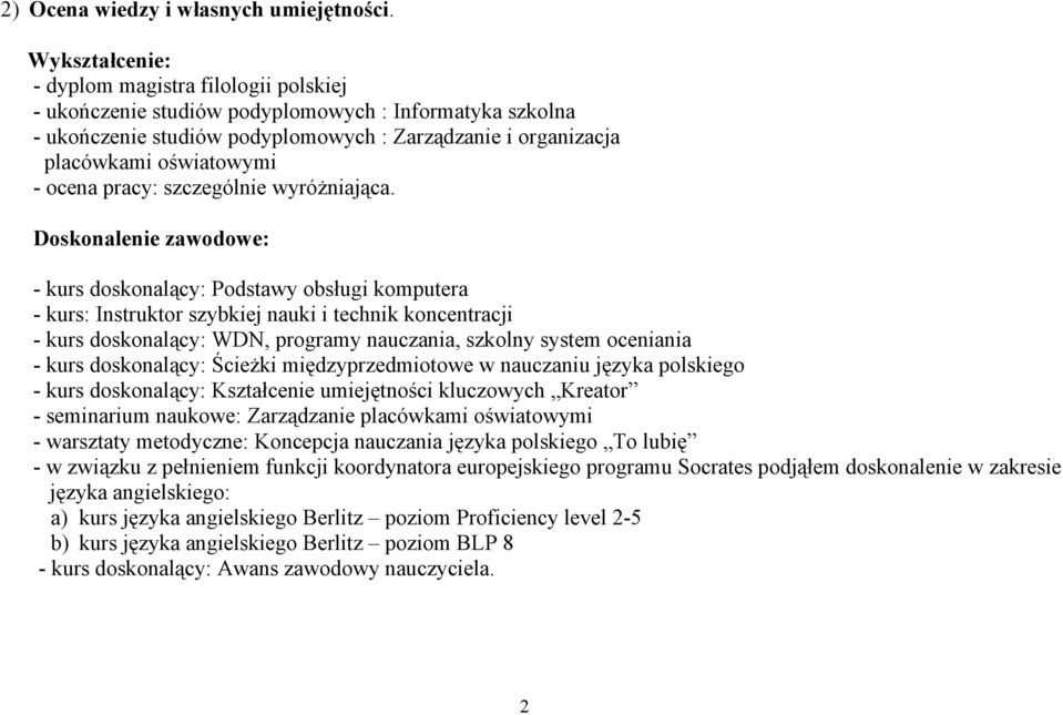 ocena pracy: szczególnie wyróżniająca.