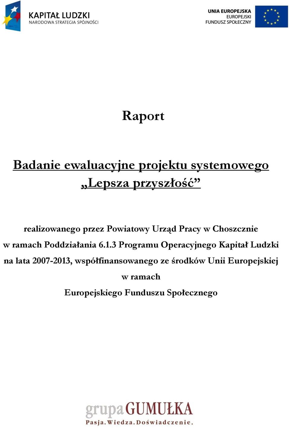 Poddziałania 6.1.