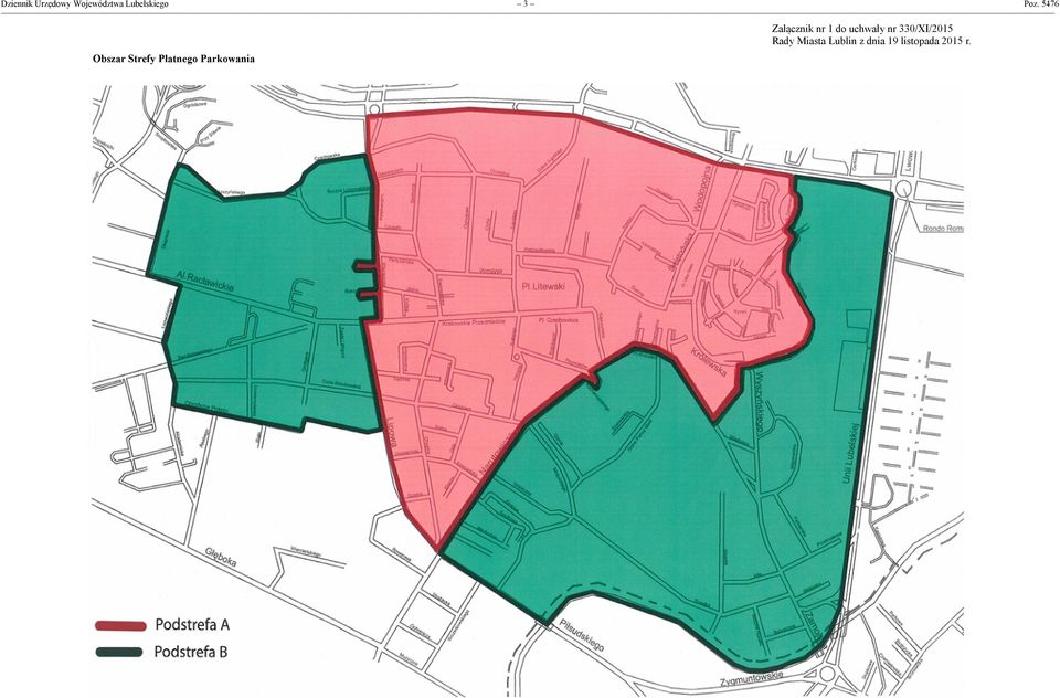 330/XI/2015 Rady Miasta Lublin z dnia 19