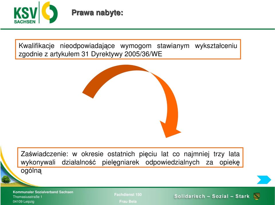 Zaświadczenie: w okresie ostatnich pięciu lat co najmniej trzy