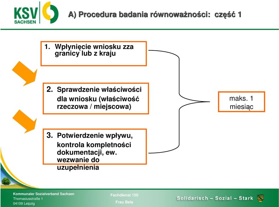 Sprawdzenie właściwości dla wniosku (właściwość rzeczowa /
