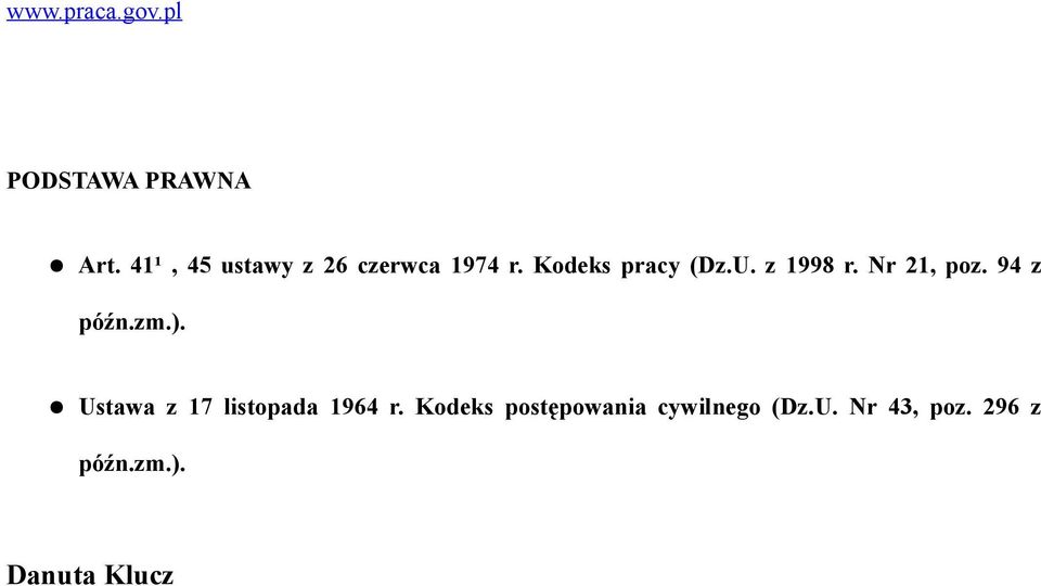 z 1998 r. Nr 21, poz. 94 z późn.zm.).