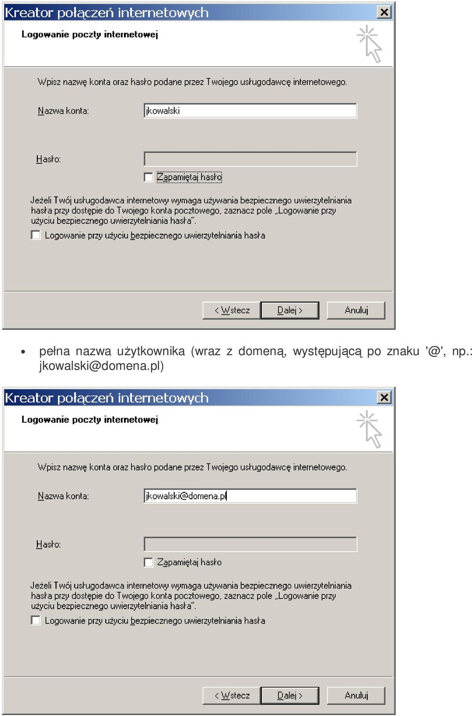 domen, wystpujc po