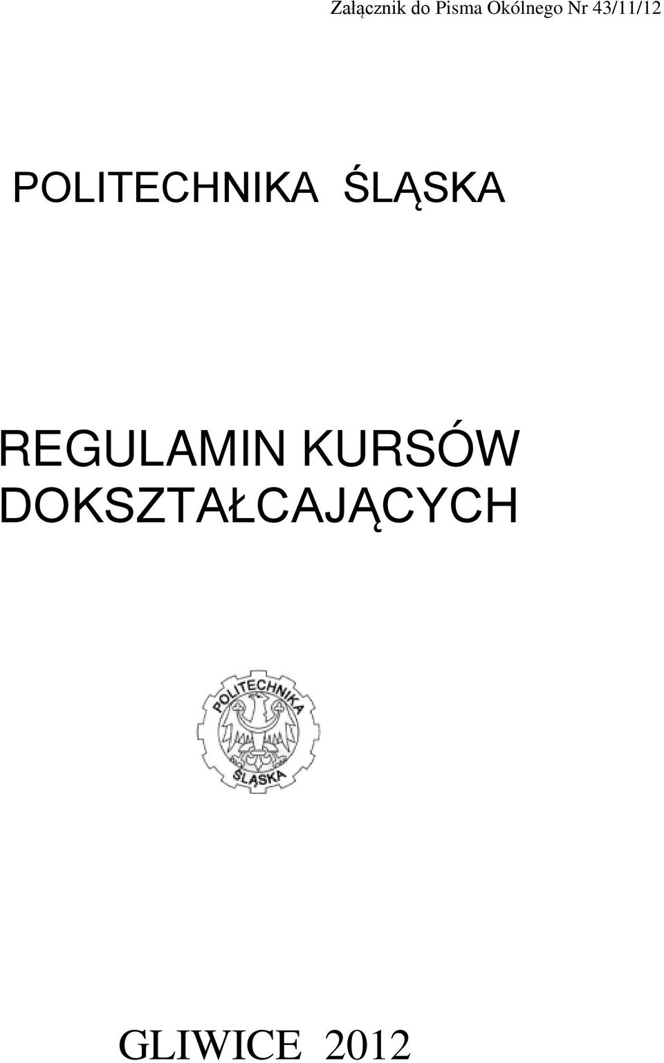 POLITECHNIKA ŚLĄSKA