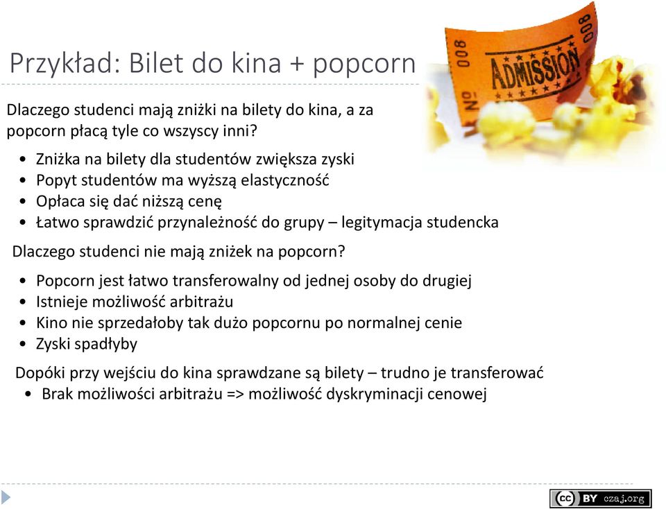 legitymacja studencka Dlaczego studenci nie mają zniżek na popcorn?