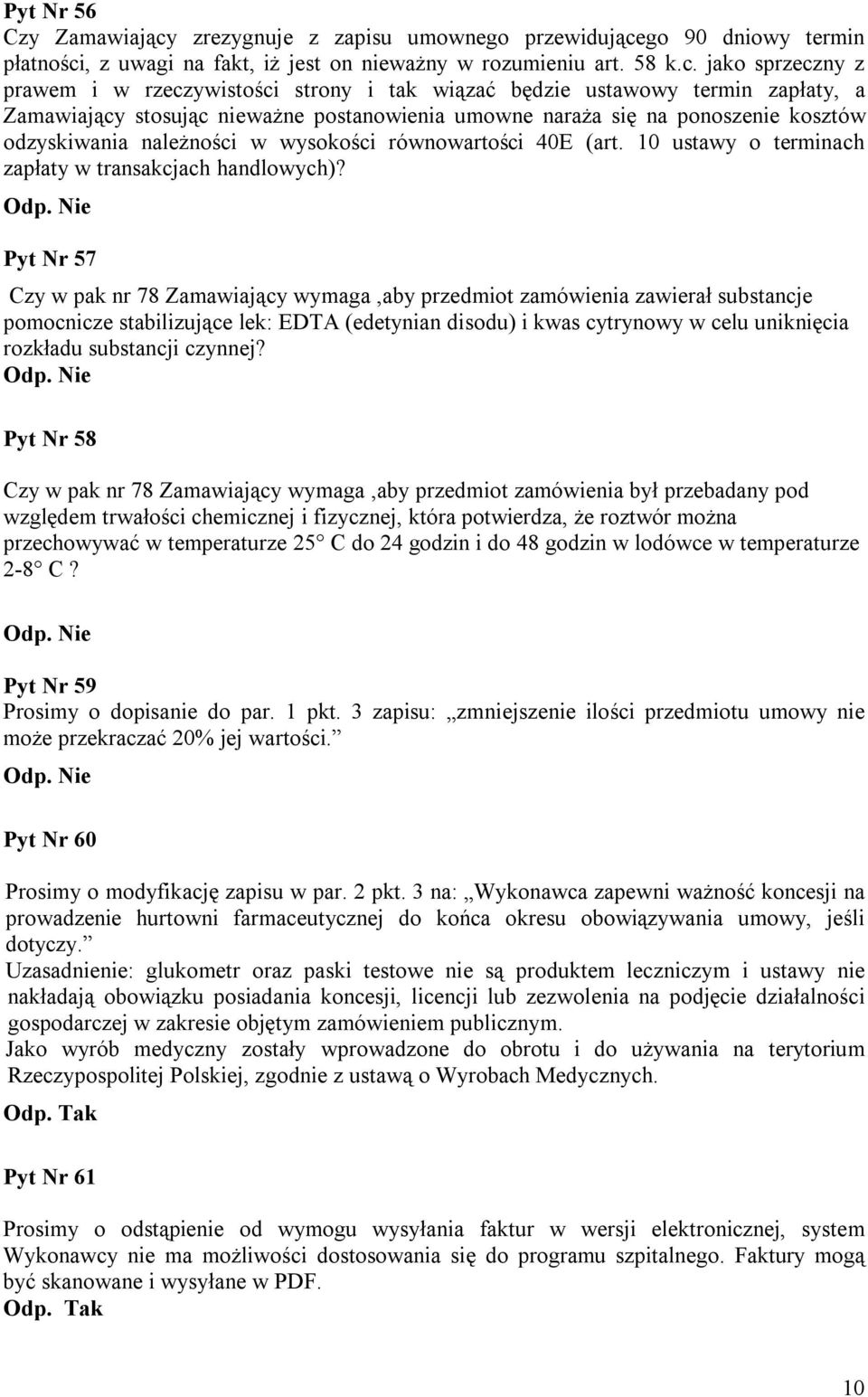 go 90 dniowy termin płatności