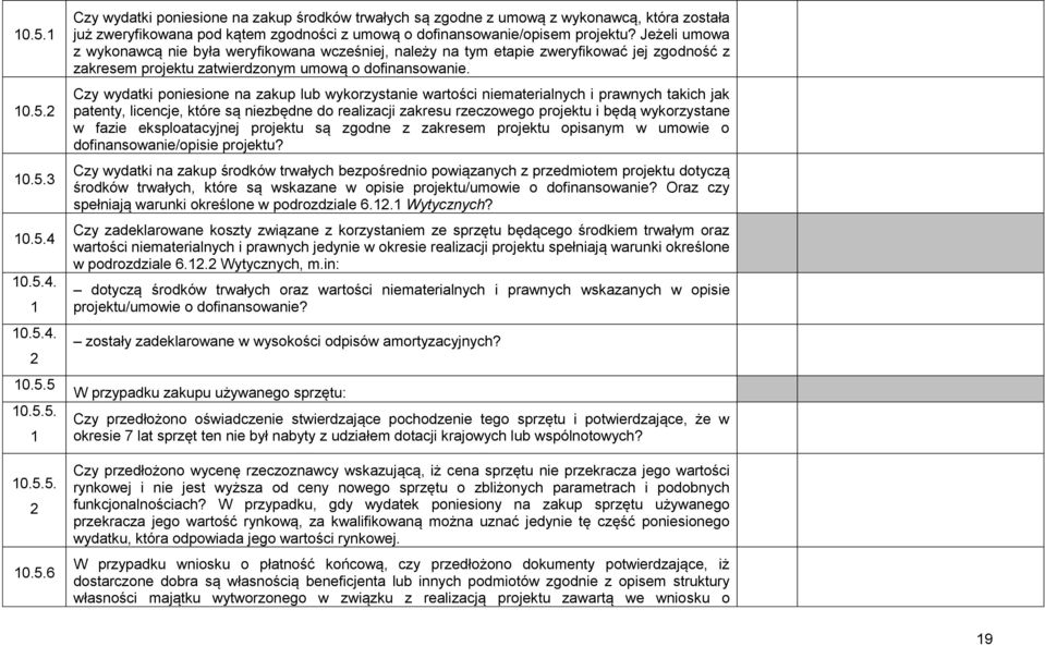 Czy wydatki poniesione na zakup lub wykorzystanie wartości niematerialnych i prawnych takich jak patenty, licencje, które są niezbędne do realizacji zakresu rzeczowego projektu i będą wykorzystane w